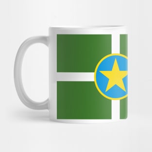 Jackson Flag Sticker Mug